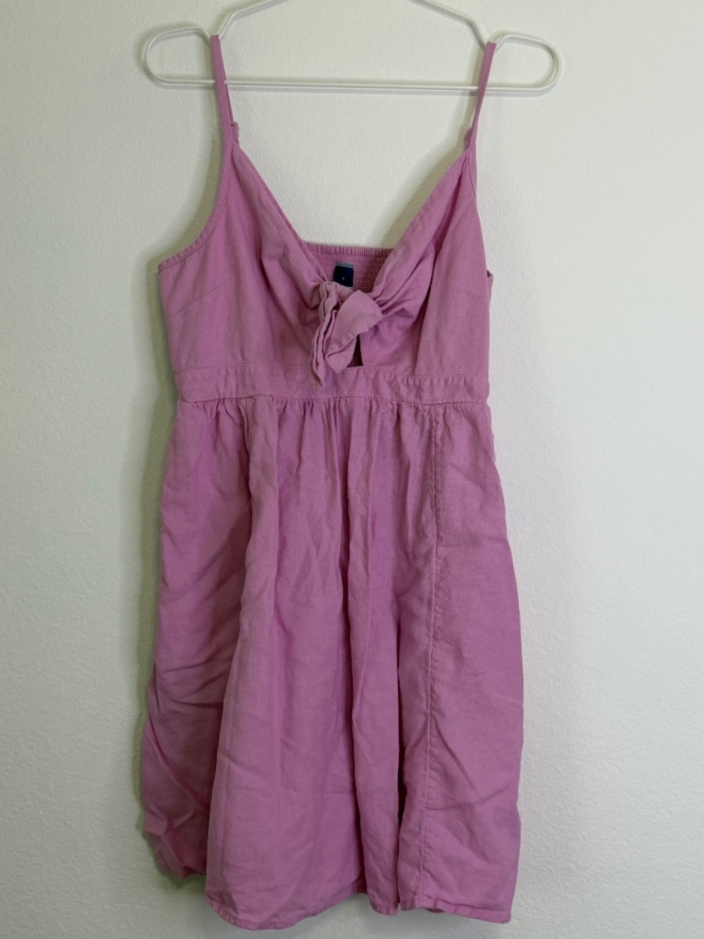 Old Navy tie front dress